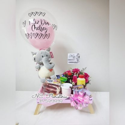 Desayuno sorpresa tierno