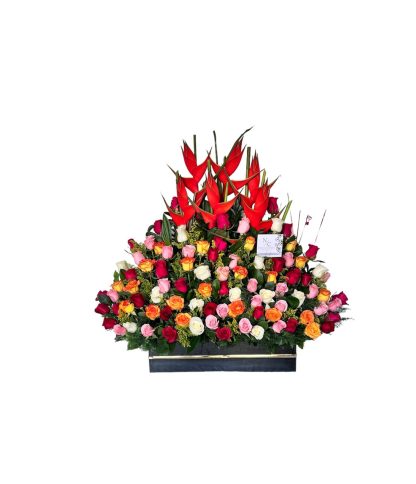 Arreglo floral de cumpleaños