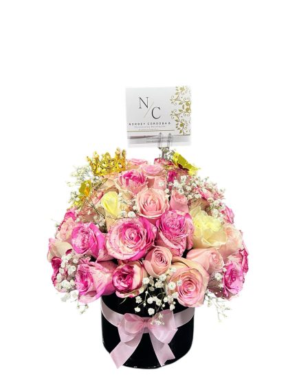 Arreglo redondo ternura-flores en cali