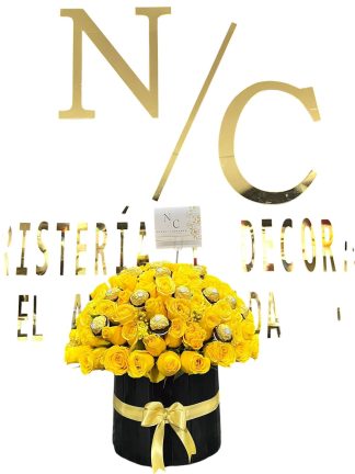 Ramo en rosas Amarillas-Domicilios en cali